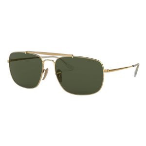 Asher Square 18K Gold-Plated Titanium Aviator Sunglasses  | Womens Sunglasses