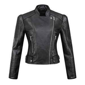 Azra Leather Moto Jacket  | Womens Jackets & Blazers