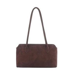 Bellport Large Suede & Leather Tote Bag  | Womens Tote Bags