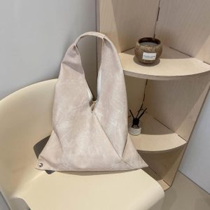 Buckle Suede Hobo Bag  | Womens Shoulder Bags