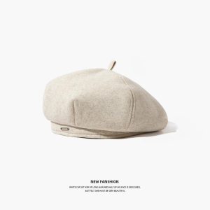 Carter Camel Cashmere Beret  | Womens Hats