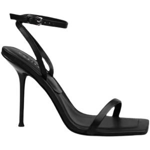 Cassandra Leather Ysl Thong Mule Sandals  | Womens Pumps & Heels