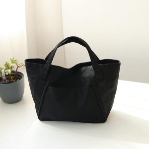 Cleo Grained Leather Top-Handle Bag  | Womens Tote Bags