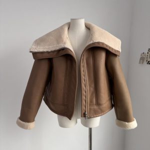 Dafne Suede Hybrid Jacket  | Womens Coats