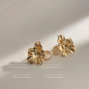 Flower Stud Earrings  | Womens Earrings