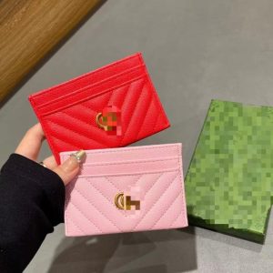 Gemini Leather Card Holder  | Womens Wallets & Card Cases