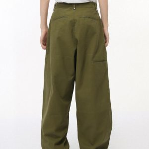 Italian Stretch Viscose Twill Straight-Leg Ankle Pants  | Womens Pants & Shorts