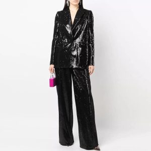 Jordana Sequin Wrap Blazer  | Womens Tailored Suiting