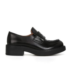 Lynton Leather Penny Loafers  | Womens Loafers