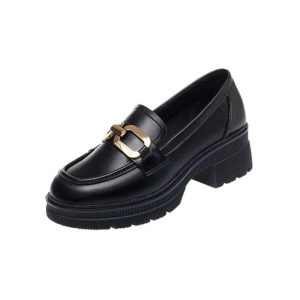 Maryan Calfskin Gancini Bit Loafers  | Womens Loafers