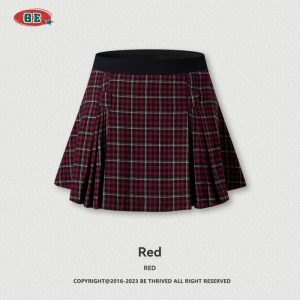 Mera Plaid Pleated Mini Skirt  | Womens Tailored Suiting