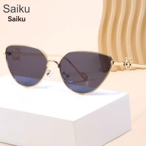 Metal Anagram Sunglasses  | Womens Sunglasses