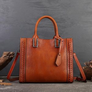 Mini Grained Leather Tote Bag  | Womens Tote Bags