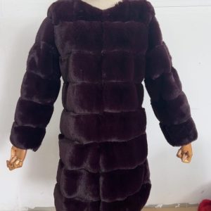 Mink Faux Fur Reversible Short Coat  | Womens Coats