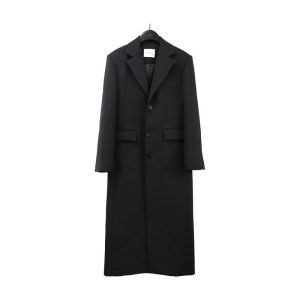 Perseide Classic Single-Breasted Coat  | Womens Coats