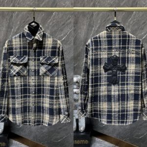 Plaid Cashmere Shirt Jacket  | Womens Jackets & Blazers