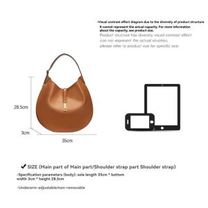 Polo Id Large Calfskin Shoulder Bag  | Womens Shoulder Bags