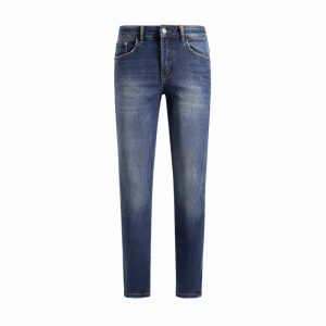 Riaco Mid-Rise Straight-Leg Ankle Jeans  | Womens Jeans