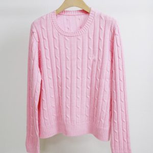 Ricky Cable-Knit Organic Cotton Sweater  | Womens Sweaters