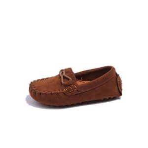 Suede Monili Bow Driver Loafer Mules  | Womens Mules & Slides