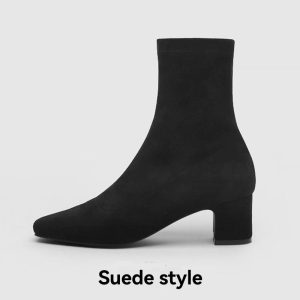 Tolarc Suede Zip Ankle Booties  | Womens Booties