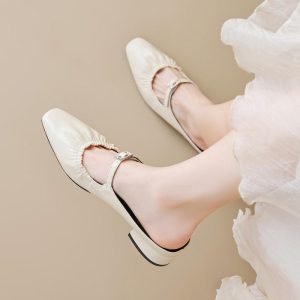 Venice Leather Slingback Ballerina Flats  | Womens Ballerina Flats