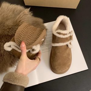 Viibe Suede Faux Fur Cozy Mules  | Womens Mules & Slides