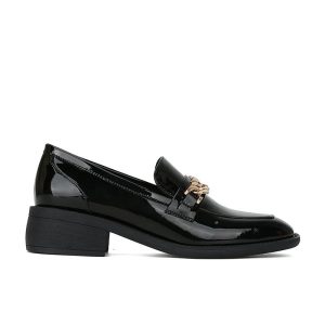 Zephyr Leopard Chain Loafers  | Womens Loafers