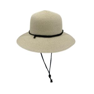 Braided Raffia Round Crown Small Brim Hat  | Womens Hats