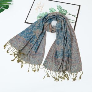 Mascia Aloe Ultrawash Silk Scarf  | Womens Scarves & Wraps