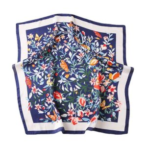 Neiman Marcus Exclusive Willa Double Sided Floral-Print Silk Scarf  | Womens Scarves & Wraps